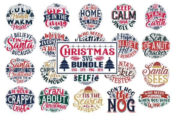 Download Christmas Holiday SVG Bundle - Holiday svg bundle Collection