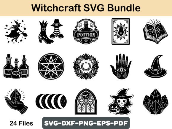 Download Witchcraft SVG Bundle, Witchy SVG - Witchcraft svg bundle Collection