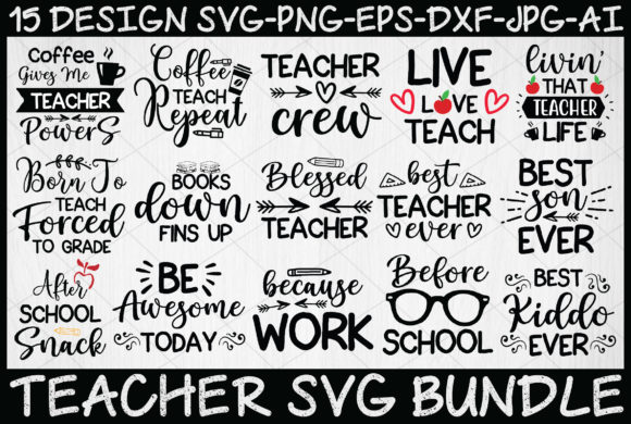 Download Teacher SVG Bundle - Teacher svg bundle Collection